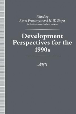 Könyv Development Perspectives for the 1990s H.W. Singer