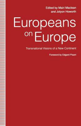 Książka Europeans on Europe Jolyon Howorth