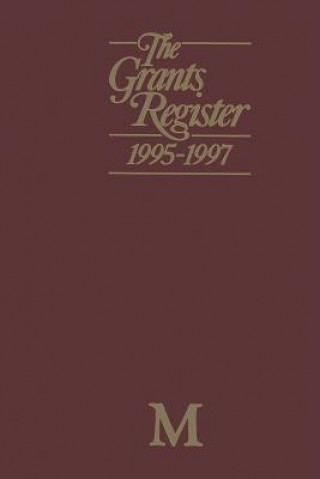 Könyv Grants Register 1995-1997 Lisa Williams