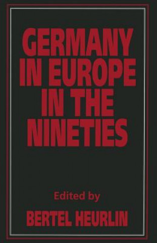 Carte Germany in Europe in the Nineties Bertel Heurlin