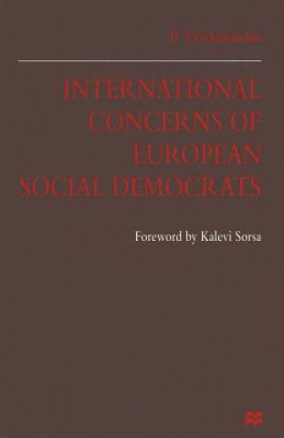 Knjiga International Concerns of European Social Democrats B. Vivekanandan