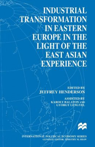 Kniha Industrial Transformation in Eastern Europe in the Light of the East Asian Experience Jeffrey Henderson