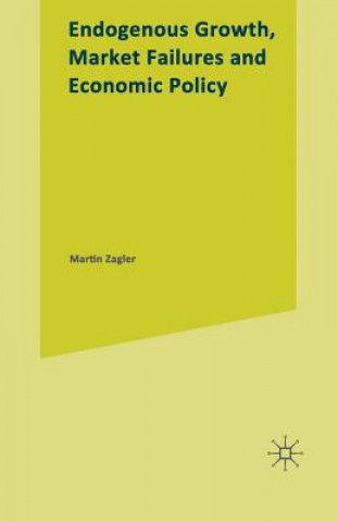 Könyv Endogenous Growth, Market Failures and Economic Policy Martin Zagler