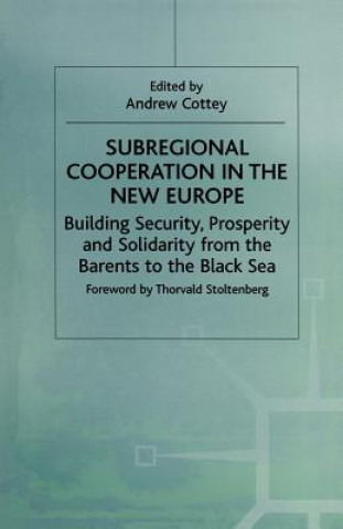 Kniha Subregional Cooperation in the New Europe Andrew Cottey