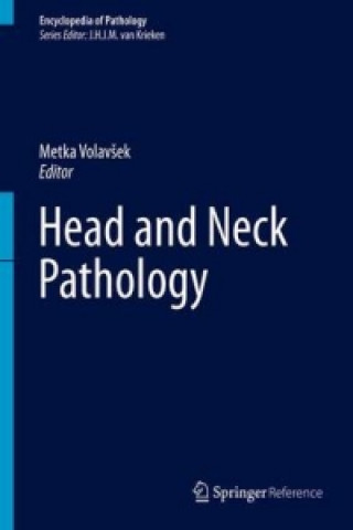 Livre Head and Neck Pathology Metka Volavšek