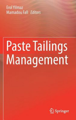 Книга Paste Tailings Management Erol Yilmaz