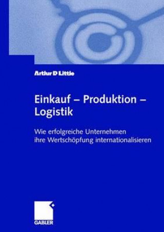 Βιβλίο Einkauf -- Produktion -- Logistik Arthur D. Little