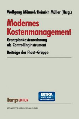 Livre Modernes Kostenmanagement Wolfgang Männel