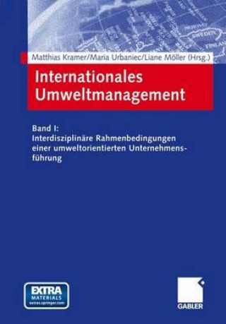 Książka Internationales Umweltmanagement Matthias Kramer