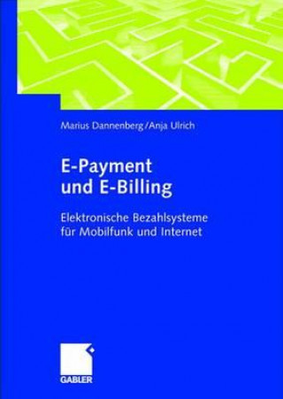 Boek E-Payment Und E-Billing Anja Ulrich