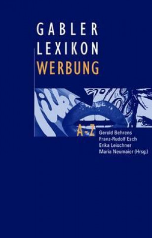 Kniha Gabler Lexikon Werbung Gerold Behrens