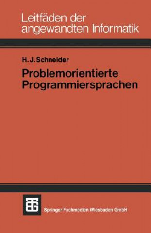 Kniha XTeubner Studienbücher Informatik Hans Jürgen Schneider