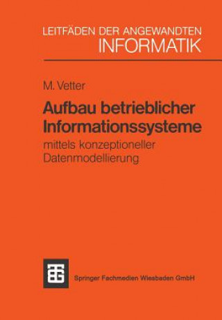 Kniha Aufbau betrieblicher Informationssysteme Max Vetter