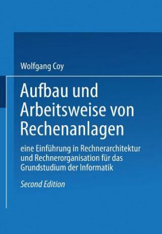 Carte Aufbau Und Arbeitsweise Von Rechenanlagen Coy Wolfgang