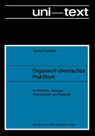 Book Organisch-Chemisches Praktikum Gerhard Kempter