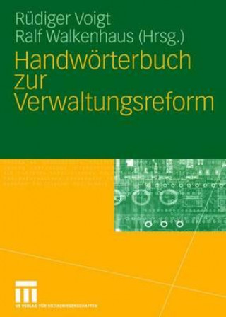 Książka Handw rterbuch Zur Verwaltungsreform Rüdiger Voigt