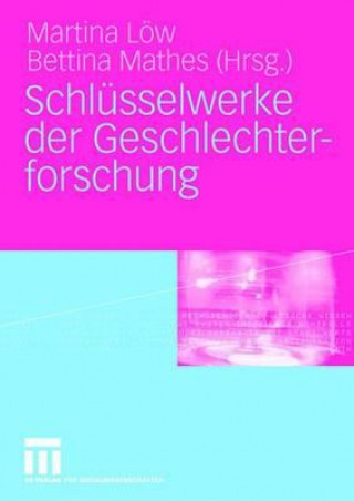 Kniha Schlusselwerke der Geschlechterforschung Martina Löw