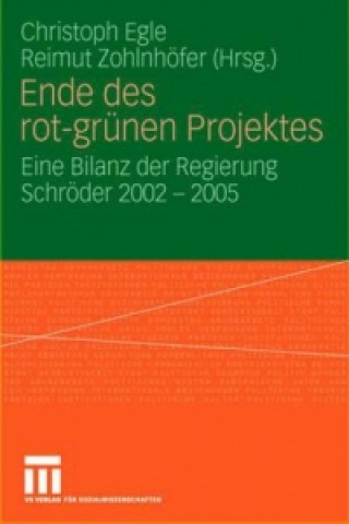 Книга Ende Des Rot-Gr nen Projekts Christoph Egle