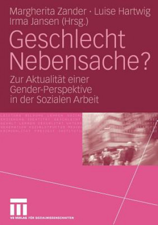 Book Geschlecht Nebensache? Margherita Zander