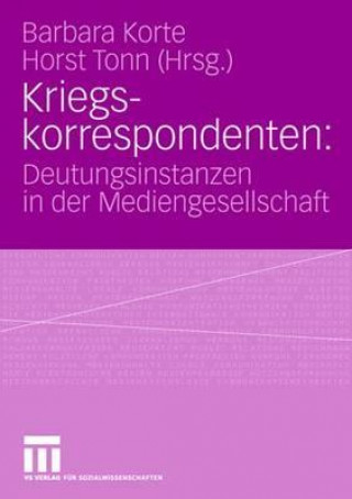 Книга Kriegskorrespondenten Barbara Korte