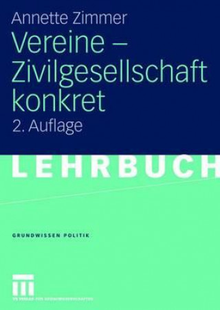 Книга Vereine - Zivilgesellschaft Konkret Thorsten Hallmann