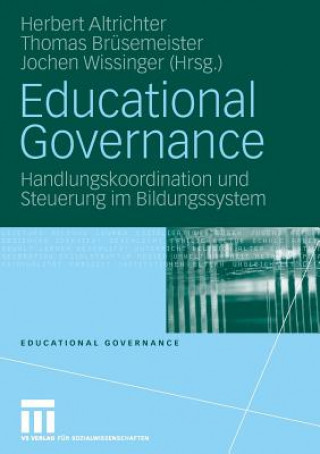 Książka Educational Governance Herbert Altrichter