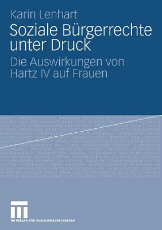 Könyv Soziale B rgerrechte Unter Druck Karin Lenhart