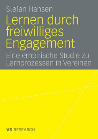 Kniha Lernen Durch Freiwilliges Engagement Stefan Hansen
