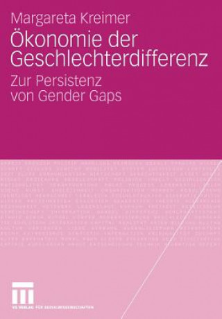 Kniha konomie Der Geschlechterdifferenz Margareta Kreimer