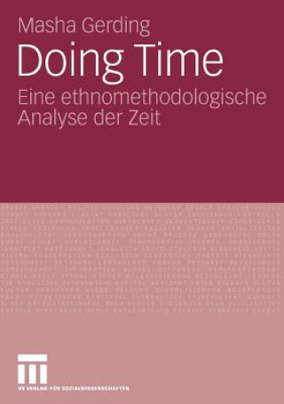 Livre Doing Time Masha Gerding