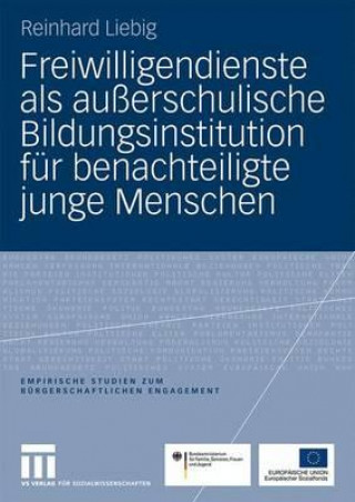 Kniha Freiwilligendienste ALS Ausserschulische Bildungsinstitution Fur Benachteiligte Junge Menschen Reinhard Liebig