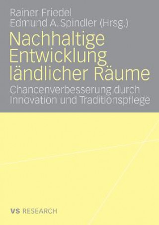 Książka Nachhaltige Entwicklung Landlicher Raume Rainer Friedel