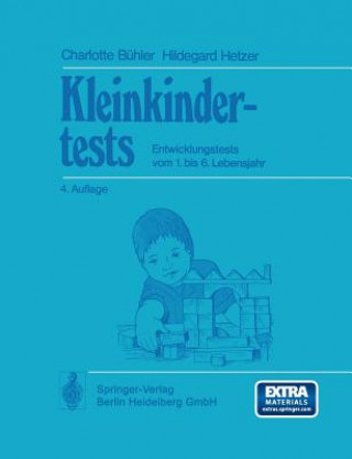 Livre Kleinkindertests C. Bühler