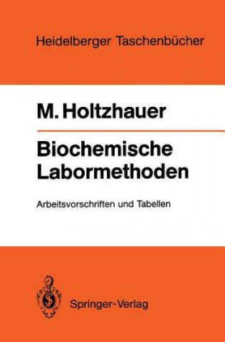 Kniha Biochemische Labormethoden Volkmar Hahn