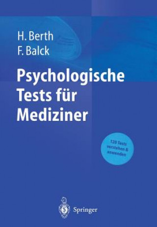 Książka Psychologische Tests für Mediziner Hendrik Berth