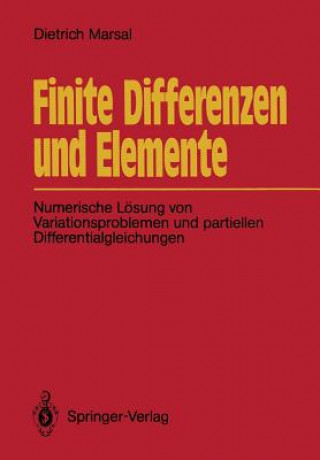 Carte Finite Differenzen und Elemente Dietrich Marsal
