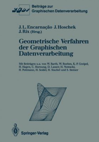 Kniha Geometrische Verfahren Der Graphischen Datenverarbeitung Jose L. Encarnacao