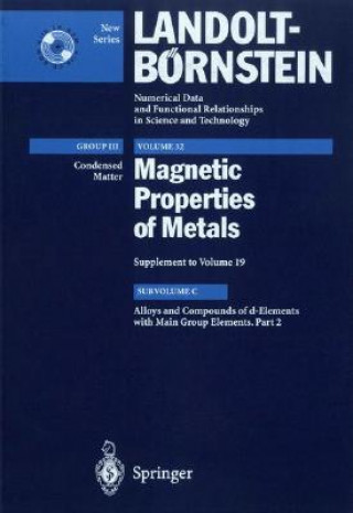 Kniha Alloys and Compounds of d-Elements with Main Group Elements. Part 2 H.P.J. Wijn