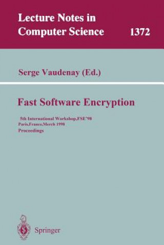 Książka Lecture Notes in Computer Science Serge Vaudenay