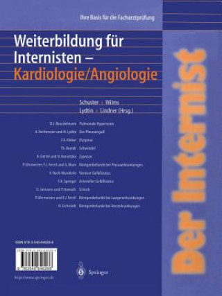 Книга Der Internist: Weiterbildung für Internisten Kardiologie/ Angiologie H.-P. Schuster