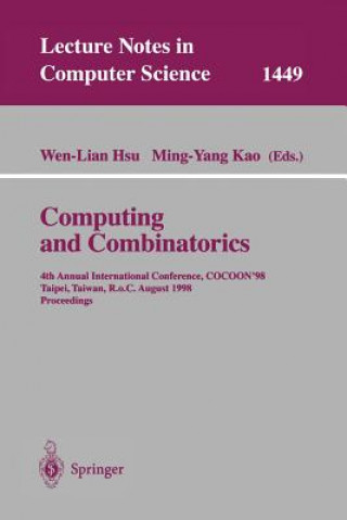 Knjiga Lecture Notes in Computer Science Wen-Lian Hsu