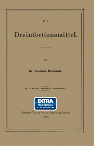 Carte Die Desinfectionsmittel Stanislaus Mierzianski