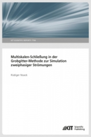 Książka Multiskalen-Schließung in der Grobgitter-Methode zur Simulation zweiphasiger Strömungen (KIT Scientific Reports ; 7706) Rüdiger Noack