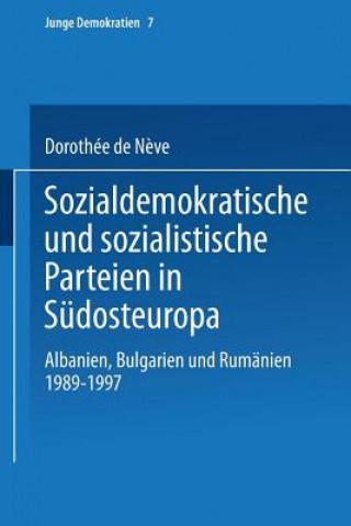 Βιβλίο Sozialdemokratische Und Sozialistische Parteien in S dosteuropa Dorothée