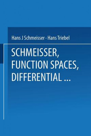 Kniha Teubner-Texte zur Mathematik Prof. Dr. Hans-Jürgen Schmeisser