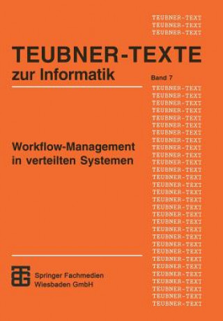 Könyv Workflow-Management in Verteilten Systemen Berthold Reinwald