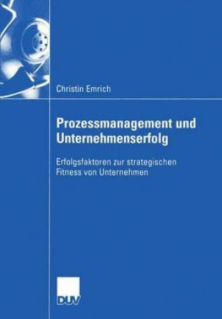 Kniha Prozessmanagement Und Unternehmenserfolg Christin Emrich