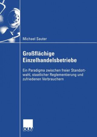 Kniha Grossflachige Einzelhandelsbetriebe Hans Reischl