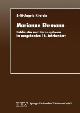 Livre Marianne Ehrmann Britt Kirstein