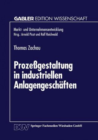 Knjiga Prozessgestaltung in Industriellen Anlagengeschaften Thomas Zachau